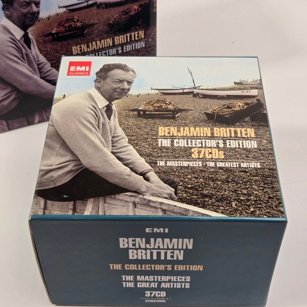 Benjamin Britten The Collector's Edition 37 CD Box Set EMI Classics Limited Ed